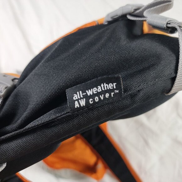 Lowepro Photo Sport Sling 100 AW Camera Backpack Orange Gray Water Resistant - Picture 7 of 11